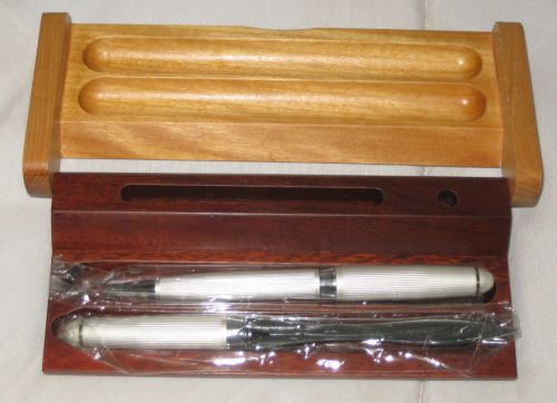 PEN AND LETTER OPENER SET WITH WOOD CASE