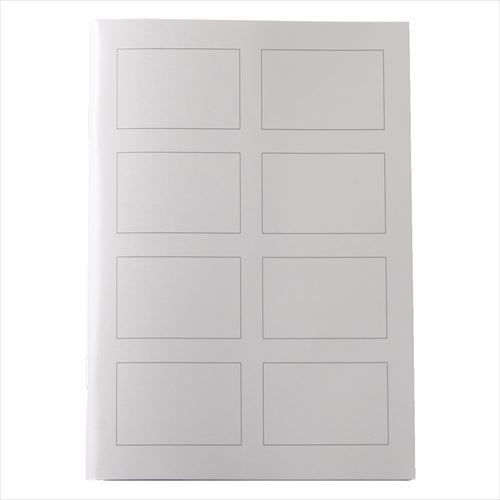 MUJI Moma Recycled paper weekly four-frame note mini A5 88 sheets from Japan