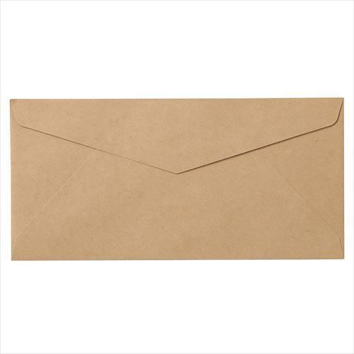 MUJI Moma Kraft envelope 105?x215mm 20 sheets from Japan New