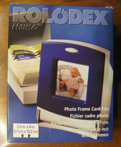 Rolodex Home Box Photo Frame card file (new)