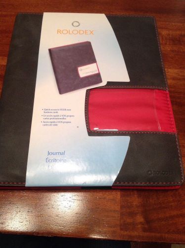 Rolodex Identity Raspberry Fabric Interior Professional Journal (1752541) NEW