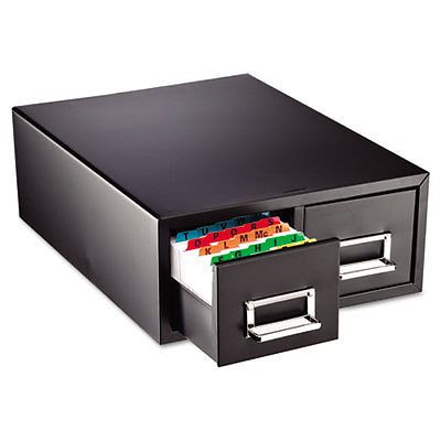 Drawer Card Cabinet Holds 3,000 5 x 8 cards, 18 2/5&#034; x 16&#034; x 7 1/4&#034;