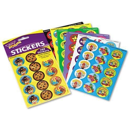 Trend Colorful Favorites Stinky Stickers Variety Pack - Assorted (T6481)