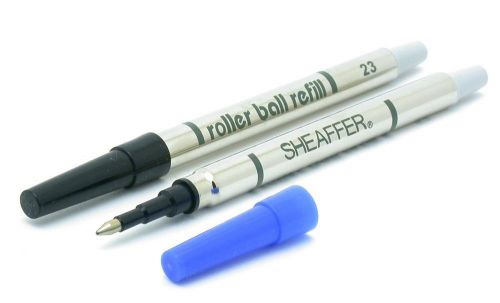 Sheaffer Roller Ball Refill, Medium Point, Blue, 12 Per Pack 97225