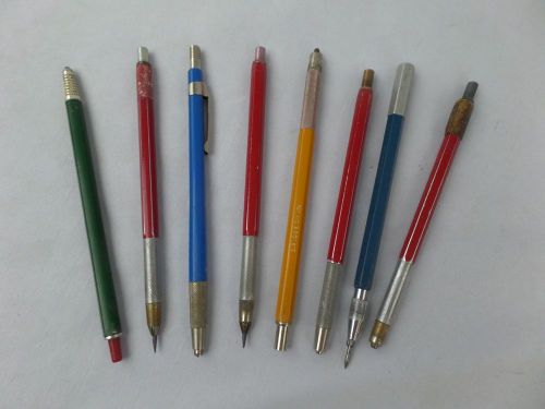 Staedtler mars 780, koh-i-noor 5616, mechanical holder drawing pencils lot of 8 for sale