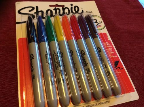 Multi-colored sharpies 8 count