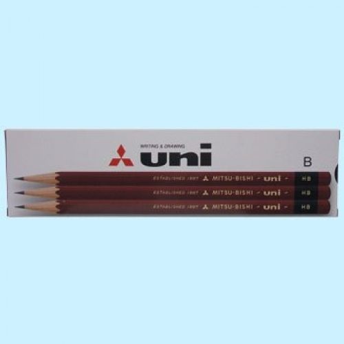 Mitsubishi Uni K Wooden Pencil B HB
