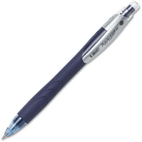 BIC Reaction Mechanical Pencil - #2 - 0.7 mm - Blue Barrel - 12/Pack