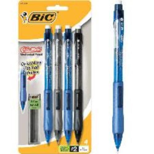 BIC Clic Matic Pencil .7mm 4 Pack