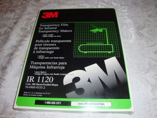 3M TRANSPARENCY FILM for IFRARED MAKERS IR1120 [NEW]