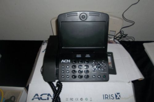 LOT OF 2 ACN VIDEO PHONES. ONE WORKING AND ONE FOR PARTS