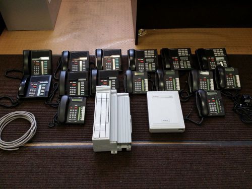 Nortel norstar phone system cics 4x16 caller id callpilot 100 with 10 mail boxes for sale