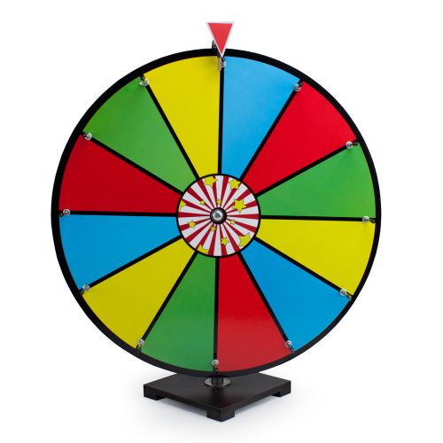 24&#034; Color Dry Erase Prize Wheel.