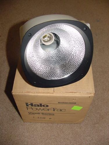 Halo L-1720P L1720 Power Trac Vienti White Lampholder Light Vintage Silver Flash