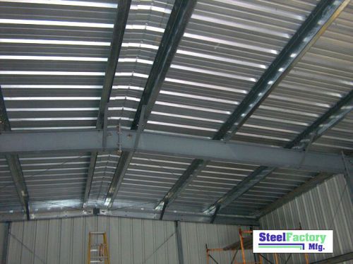 Steel factory mfg prefab 30x40x10 beam frame garage building materials kit for sale