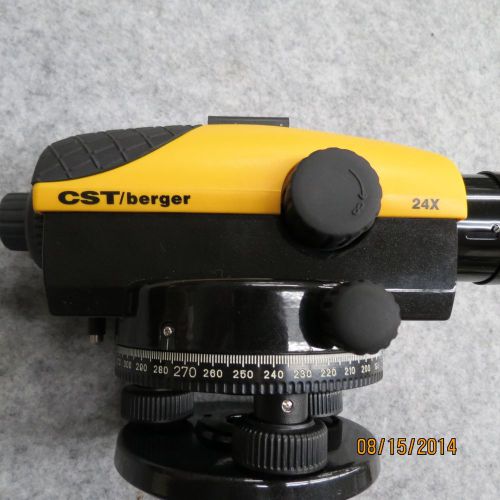 Cst/berger 24x pal level with tripod for sale