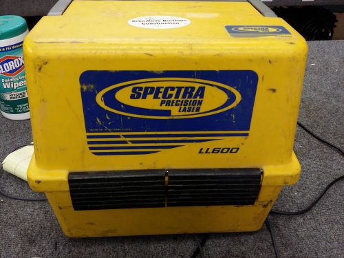 Spectra Precision LL600 Case only
