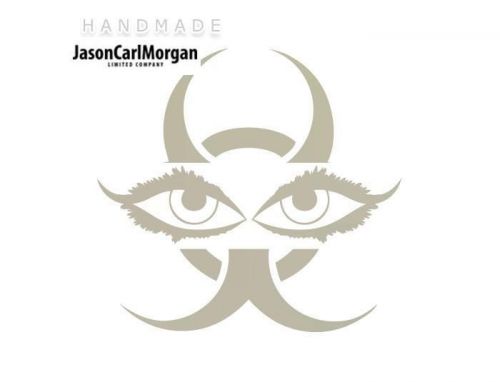 JCM® Iron On Applique Decal, Eyes Silver