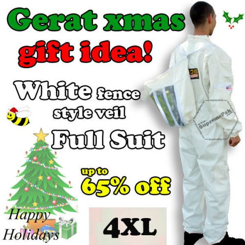 Adult beekeeper suits, professional bee suits, white bee suits, bee suits 4xl for sale