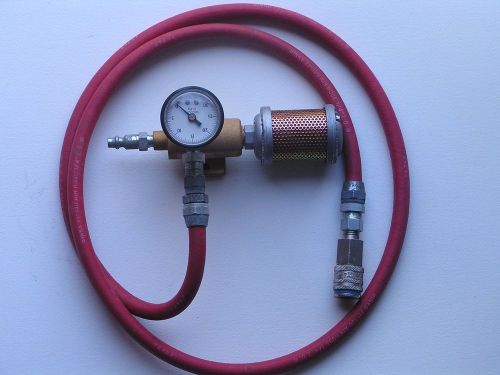 Air-Vac Vacuum Transducer Pump, Atomuffler, Vacuum gauge, hose, etc.