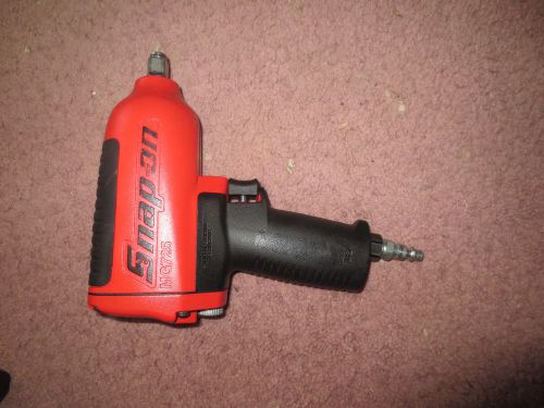 Snap-on Air Impact Gun Pneumatic MG725 1/2&#034;  Wrench snapon red great condition