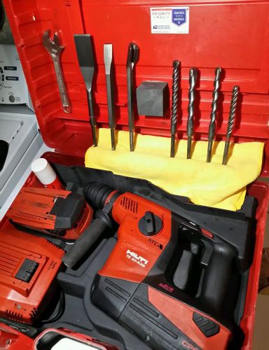 Hilti te 30-a36 atc - avr cordless combihammer, brushless - strong - free extras for sale