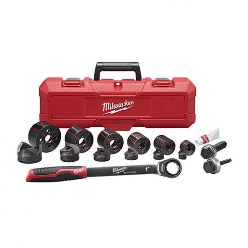 New milwaukee tool 49-16-2694 exact 1/2&#034; - 2&#034; 14pc hand ratchet knockout set for sale