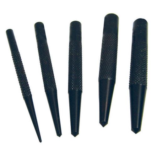 Ttc 5pc center punches set size range: 1/16&#034;, 1/8&#034;,3/16&#034;, 7/32&#034; and 1/4&#034; [2 pk] for sale