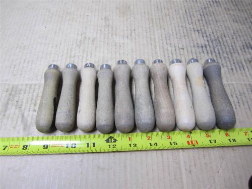 10 pc lot wooden tool handle lot file handles aircraft mechanic tools for sale