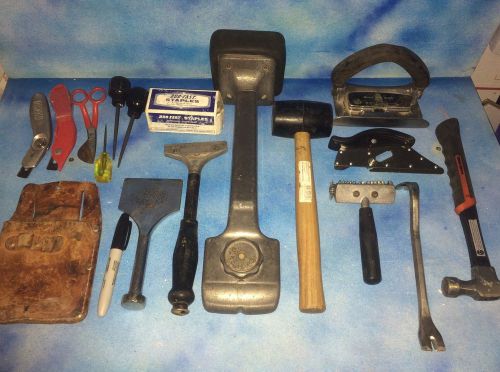 19 piece carpet installers complete tool set for sale