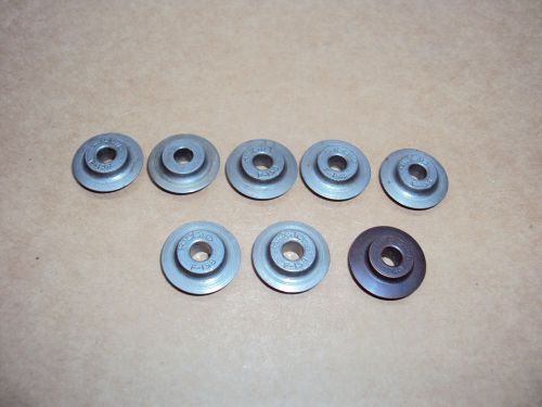 ( 8 ) ridgid tubing cutter replacement wheels - new for sale