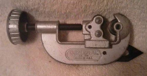 Vintage &#034;General&#034; Pipe Tube Cutter with Reamer. Made in USA