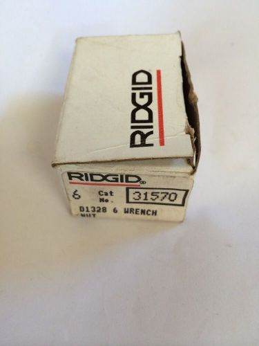 BOX OF 6 NEW RIDGID 31570 JAW NUT FOR 6&#034; PIPE WRENCH