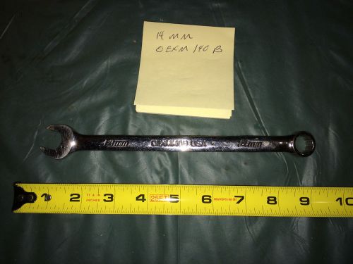Snap-on 12point 14mm combination wrench. metric oexm140b for sale