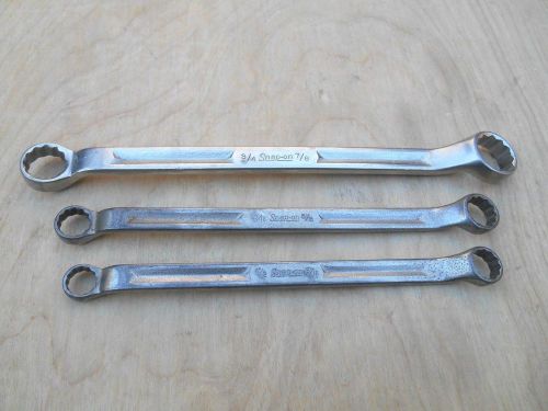 SNAP ON XV DOUBLE END BOX WRENCHES , 1/2-9/16 , 9/16- 58 , 3/4-7/8