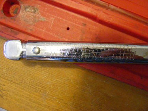 snap-on 1/2 in QJR-3209 B 2500 in. lb. Torque wrench