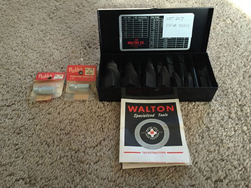 Walton 50207 7 Piece Pipe, Stud And Screw Extractor Set