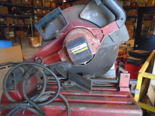 BLACK &amp; DECKER 3934 PROFESSIONAL 14&#034; CHOP SAW USED SEE PHOTOS FOR DETAILS