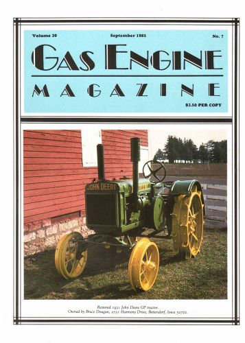 John Deere Model E Gasoline Engine, HEER, Oliver Tractor S/N&#039;s