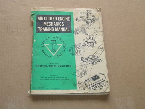 Air Cooled SMALL ENGINE REPAIR Mechanics Training Manual 1974 Course school