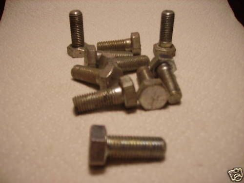Bolts 3/8BSFx1&#034; long Steel.Pack of 10.