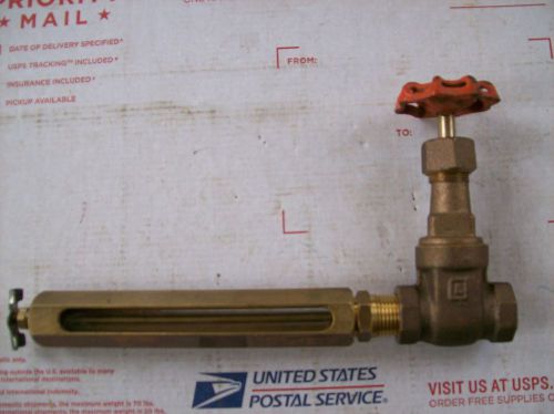 Lunkenheimer  valve / sight glass hit&amp;miss for sale