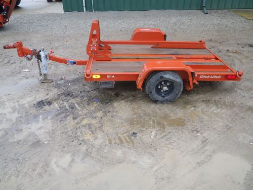 2011 Ditch Witch S1A Tilt Trencher Cable Plow Trailer RT12 RT16 1030 1230 100SX