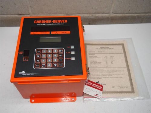 Cooper Gardner Denver m-Pro-92 Process Controller/Monitor with 2 Nut Setters