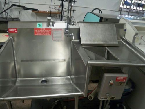 American Delphi Commercial Sink W/ Built-in Garbage Disposel M# P215t11dc2a