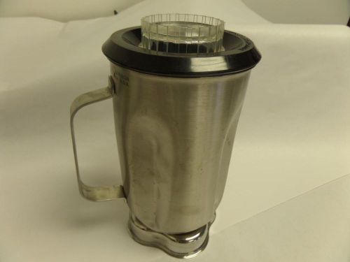 Waring Stainless Steel Blender Container with Lid 32oz