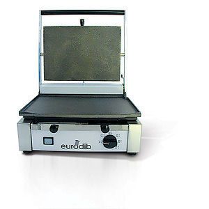 Sirman cort-r 220v commercial grooved sandwich grill for sale