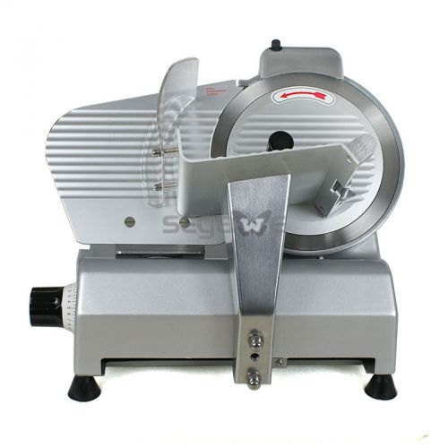 Electric stainless steel food meat slicer deli cutter with 10&#034; blade us 110v for sale