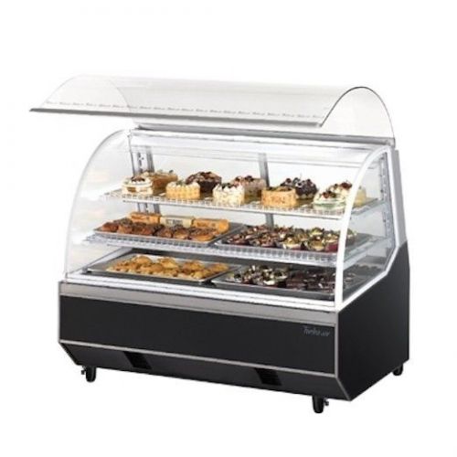 NEW Turbo Air 4ft Frameless Curved Glass Euro Design Refrigerated Bakery Case!!