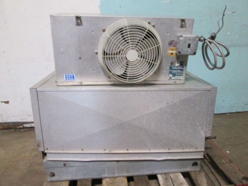 Lot of 2 commercial h.d. &#034;master-bilt&#034; condensing unit + &#034;bohn&#034; evaporator for sale